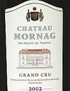 Chateau Mornag AOC grand cru 2002
